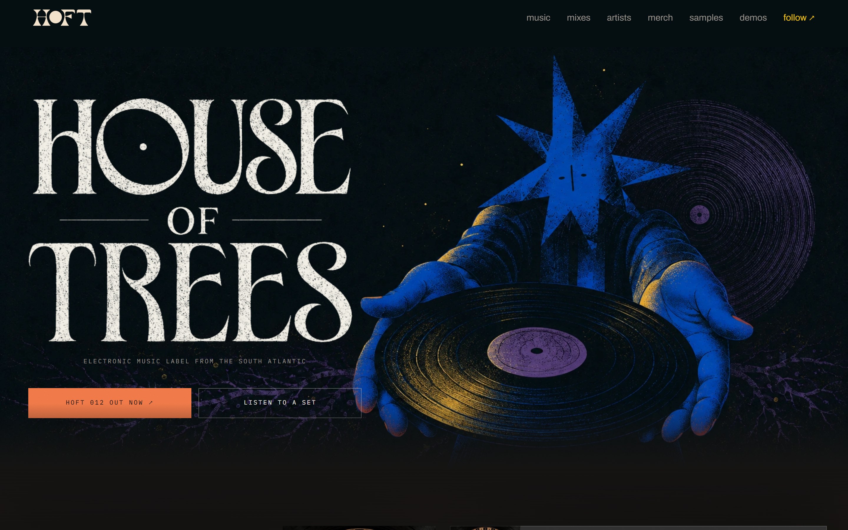 The House of Trees website